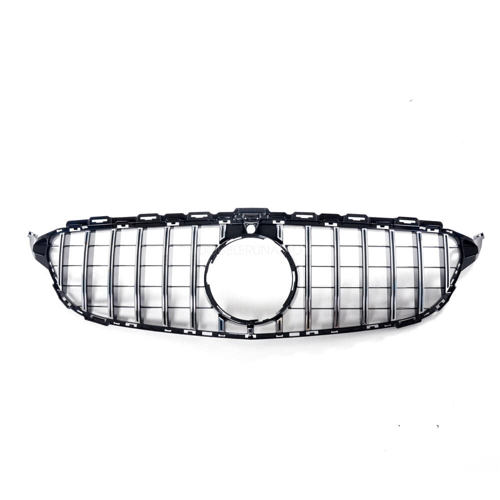 Forged LA VehiclePartsAndAccessories GT C300 C350 Grille FOR Mercedes Benz W205 2015-2018 CAMERA