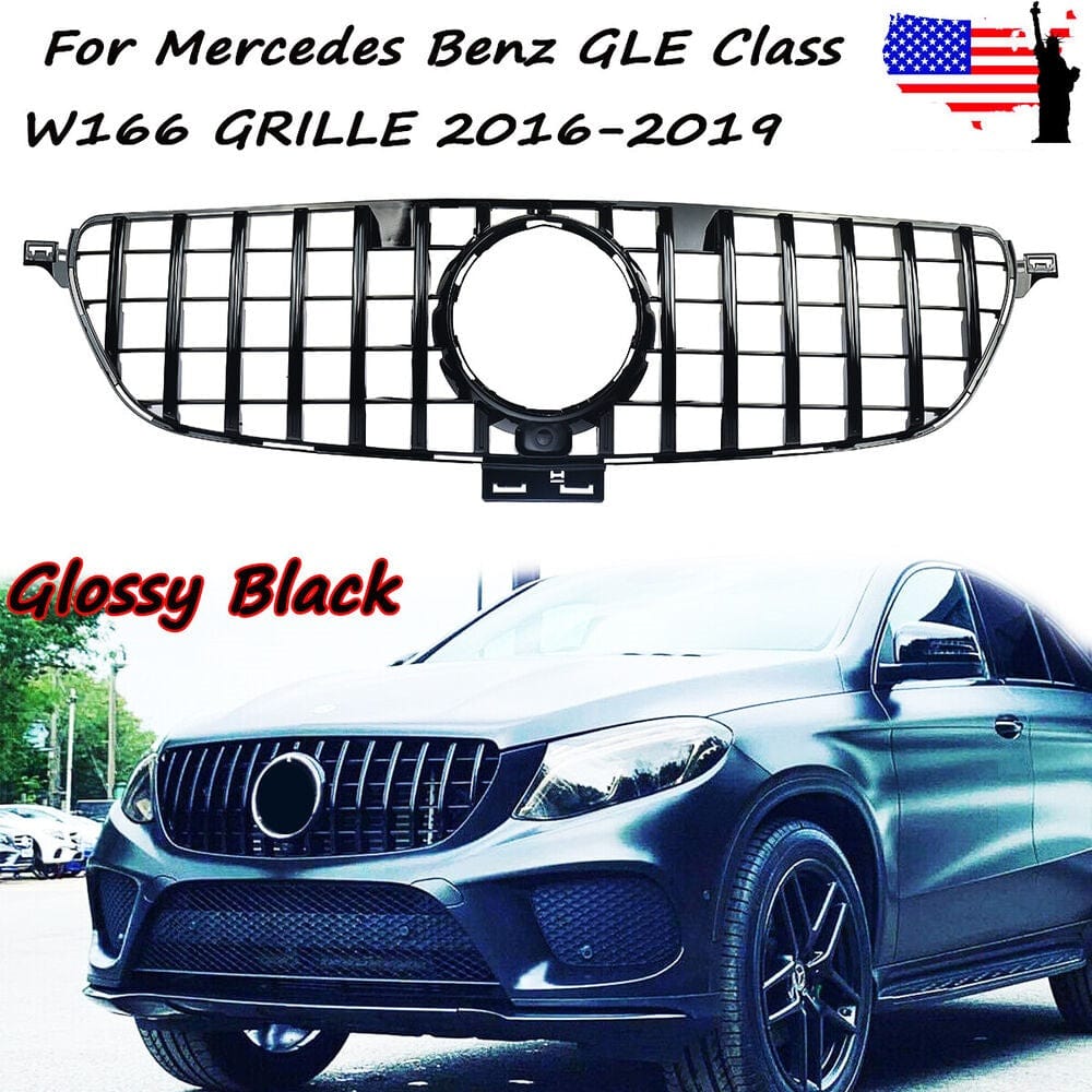 Forged LA VehiclePartsAndAccessories GT Grille For Mercedes Benz GLE Class SUV Coupe W166 GLE400 GLE350 2016-2019