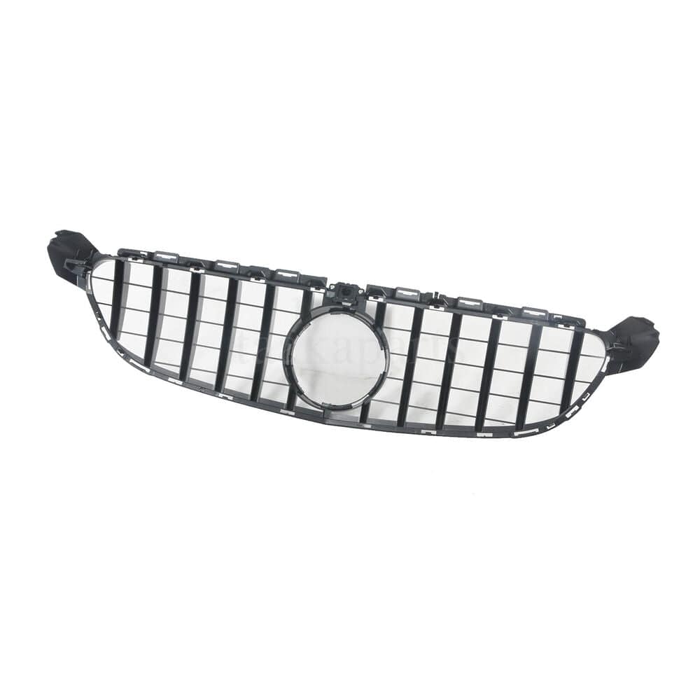 Forged LA VehiclePartsAndAccessories GT Style Front Bumper Grille W/Camera for Mercedes Benz W205 C63 C63S 2015-18