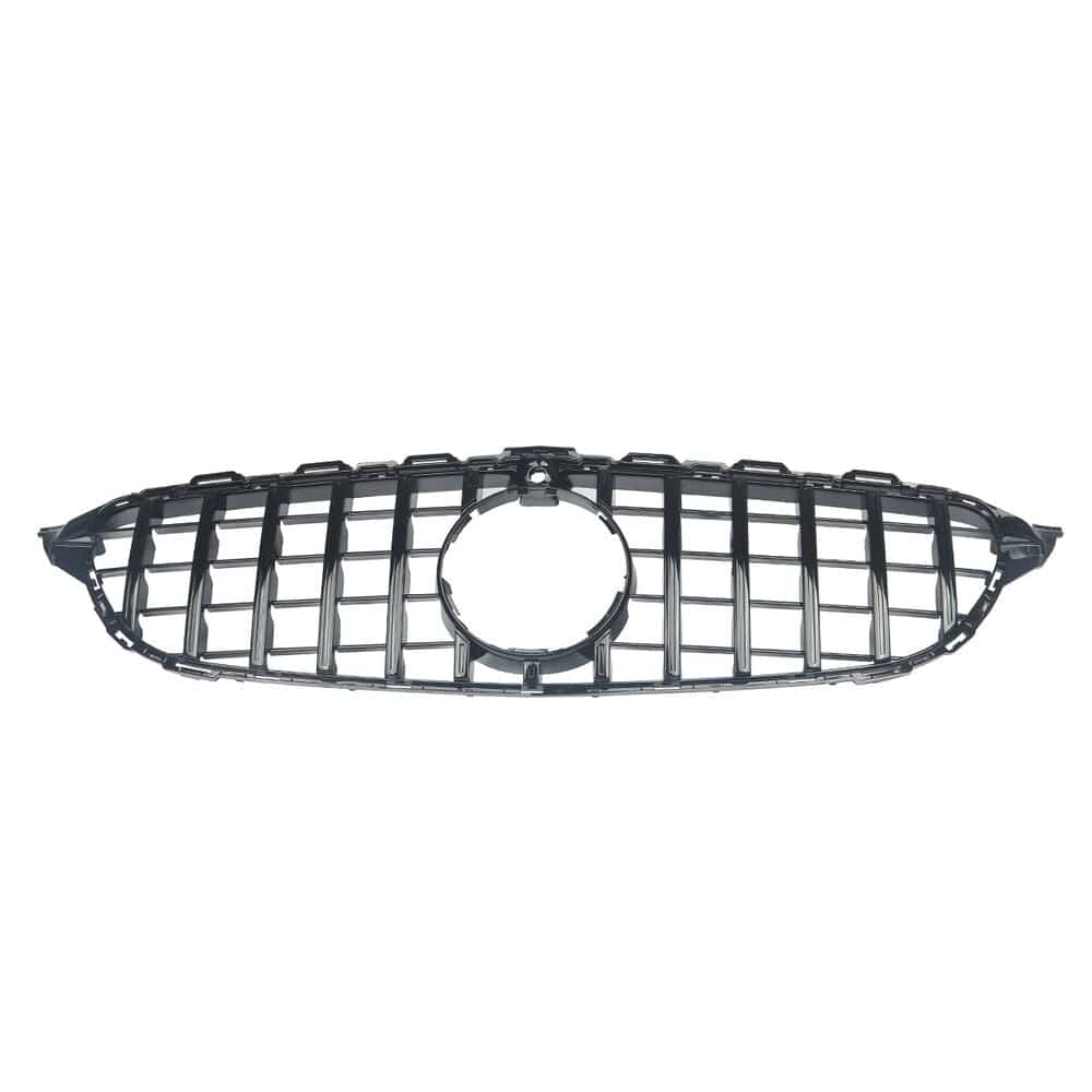 Forged LA VehiclePartsAndAccessories GT Style Grille FOR Mercedes Benz W205 C300 C350 C-Class 2015-2018 W/Camera Hole