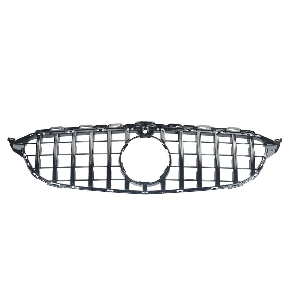 Forged LA VehiclePartsAndAccessories GT Style Grille FOR Mercedes Benz W205 C300 C350 C-Class 2015-2018 W/Camera Hole