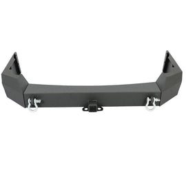 Forged LA VehiclePartsAndAccessories KUAFU For 1999-2004 Jeep Grand Cherokee WJ Rear STEEL Bumper W/Hitch Receiver