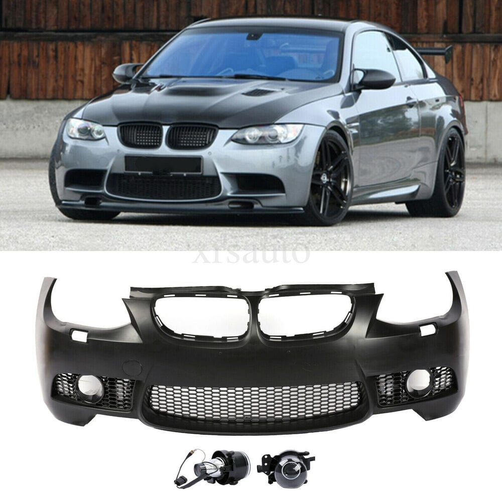 Forged LA VehiclePartsAndAccessories M3 Style Front Bumper Kit w/ Fog Lights W/O PDC For BMW E92/E93 3-Series 10-13