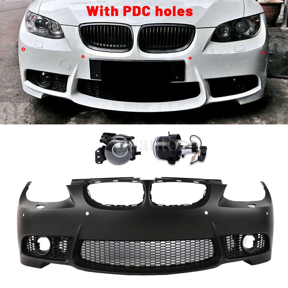 Forged LA VehiclePartsAndAccessories M3 Style Front Bumper Plastic Cover For BMW E92 E93 coupe convertible 07-10