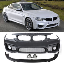 Load image into Gallery viewer, BMW VehiclePartsAndAccessories M4 Style Front Bumper W/O PDC Holes W/ Fog lights For BMW F32 F33 F36 4 SERIES