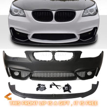 Load image into Gallery viewer, Forged LA VehiclePartsAndAccessories M4 Style Look Front Bumper For BMW 5 Series E60 W/O PDC holes With Fog Lights