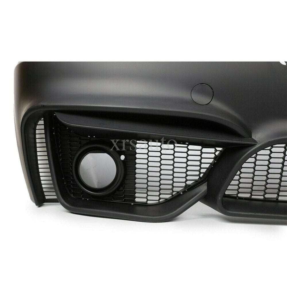 Forged LA VehiclePartsAndAccessories M4 Style Look Front Bumper For BMW 5 Series E60 W/O PDC holes With Fog Lights