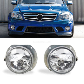 Forged LA VehiclePartsAndAccessories Pair Fog Lights For Mercedes Benz W204 W216 R230 W164 W251 With AMG PKG Style