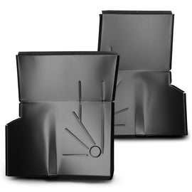 Forged LA VehiclePartsAndAccessories Pair Front Floor Pans Drivers & Passengers Side Fit Jeep TJ Wrangler 97-06