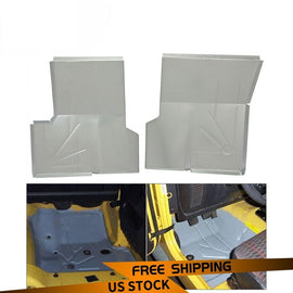 Forged LA VehiclePartsAndAccessories Pair Front Floor Pans Steel For Jeep Wrangler TJ 97-06 98 Jeep TJ Wrangler