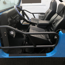 Forged LA VehiclePartsAndAccessories Powder Coated Tubular Door Set Left & Right For JEEP 1987-2006 Wrangler TJ YJ