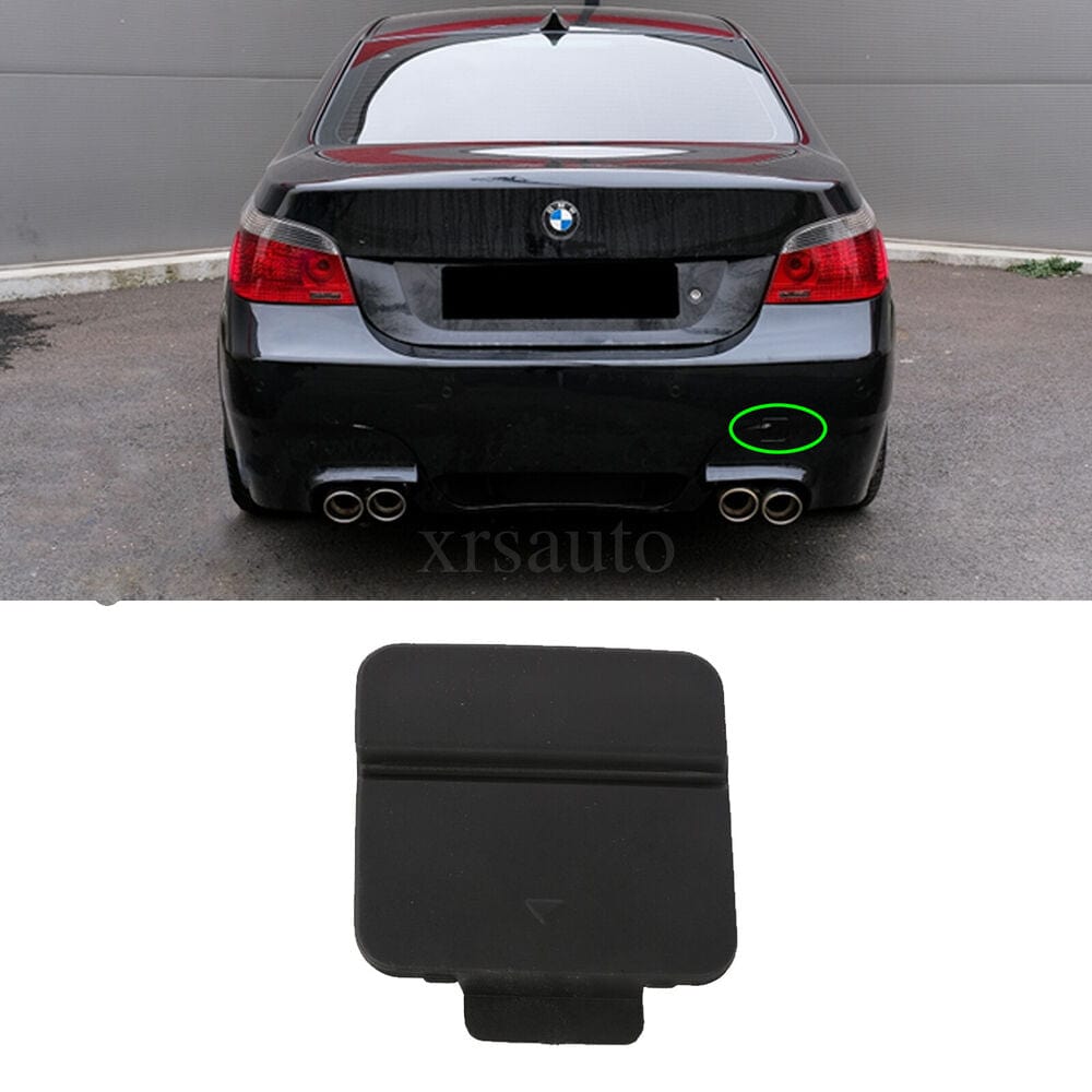 BMW VehiclePartsAndAccessories Rear Trailer Cover Tow Haul Hook Cap For BMW 5 Series E60 2003-2007