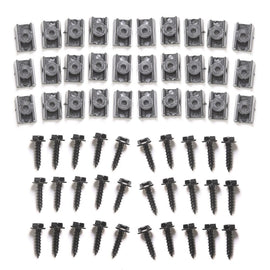 Forged LA VehiclePartsAndAccessories Replacement Fender Flare Flares Full Kit for Jeep CJ CJ5 CJ7 1955-1986 11601.01