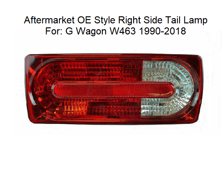Hollywood Accessories VehiclePartsAndAccessories Replacement Right Side Red Taillight Tail Lamp for G Wagon W463 - G500 G63 G65