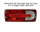 Replacement Right Side Red Taillight Tail Lamp for G Wagon W463 - G500 G63 G65
