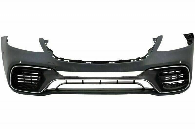 Aftermarket Products VehiclePartsAndAccessories S63 AMG bumpers body kit grille Skirts S550 18+ style Fits 2014-2017 Headlights
