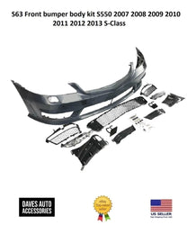 BMW VehiclePartsAndAccessories S63 Front bumper body kit S550 2007 2008 2009 2010 2011 2012 2013 S-Class