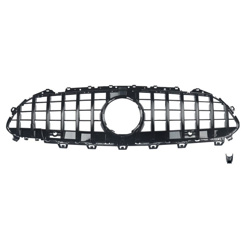 Forged LA VehiclePartsAndAccessories Shiny Black GT-R Front Bumper Grille For Mercedes Benz W257 C257 CLS-CLASS 2019+