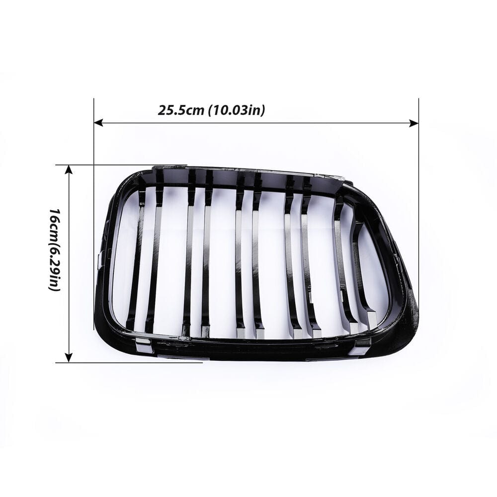 Forged LA VehiclePartsAndAccessories Sport Front Kidney Grille Grills Fit For BMW E46 318I 320I 325I 330I 99-01 4door