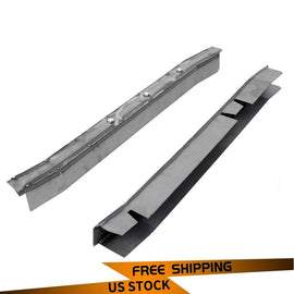 Forged LA VehiclePartsAndAccessories Steel Center Skid Plates Frame Rust Repair RH LH For 1997-2002 Jeep Wrangler TJ