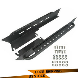 Forged LA VehiclePartsAndAccessories Textured Nerf Bar Running Board Guard for 97-06 Jeep Wrangler TJ Side Steps