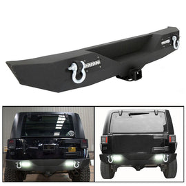 Forged LA VehiclePartsAndAccessories Textured Rear Bumper w/ D Ring 2