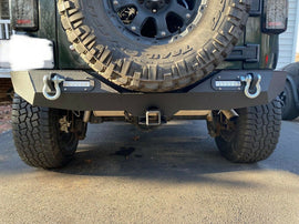 Forged LA VehiclePartsAndAccessories Textured Rear Bumper w/ D Ring 2