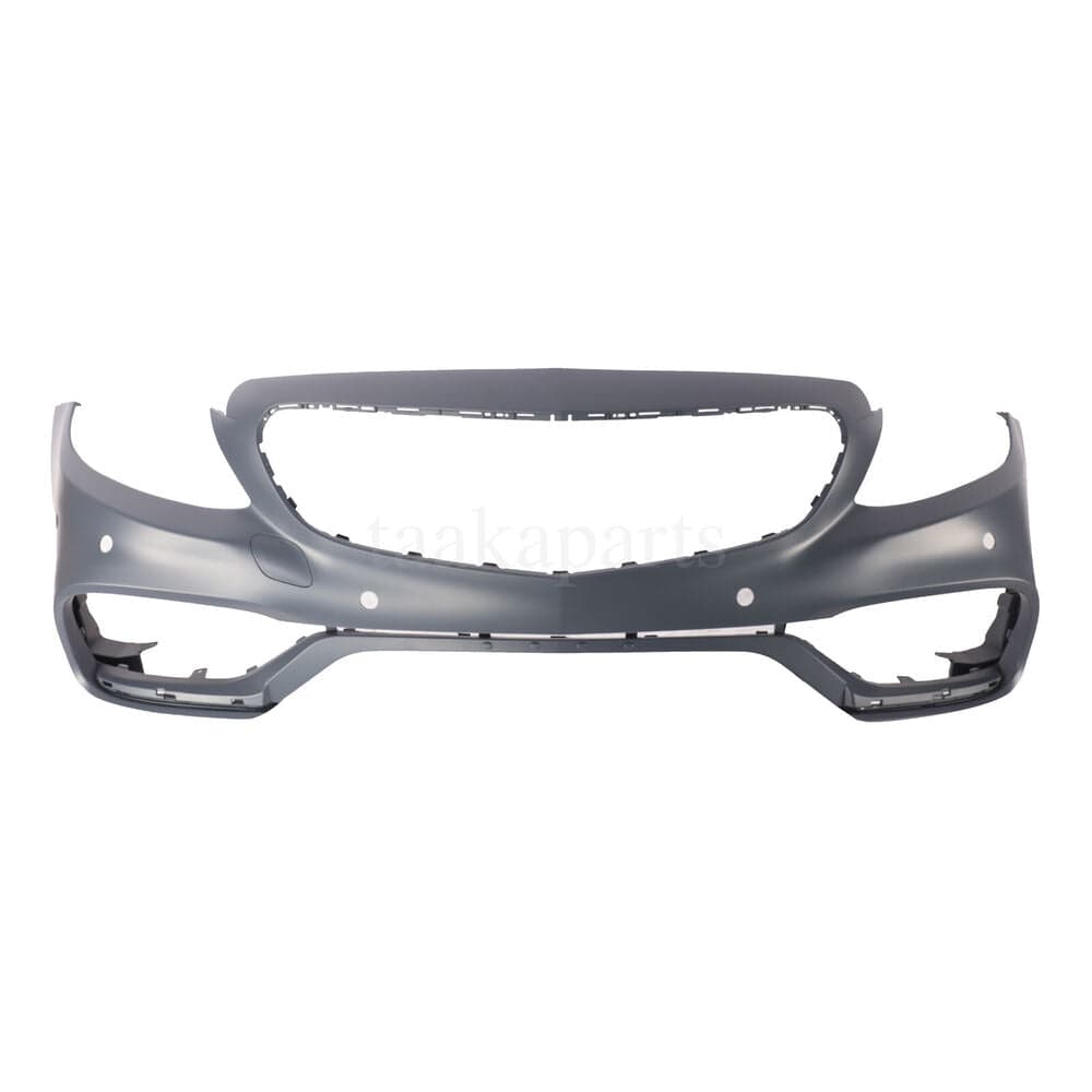 Forged LA VehiclePartsAndAccessories Unpainted C63 AMG Style Front Bumper kit W/ PDC for Mercede Benz W205 C300 C400