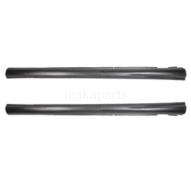 Forged LA VehiclePartsAndAccessories Unpainted Two Side L+R Skirt Lip Splitter For BENZ 07-09 W211 E-Class E550 E350