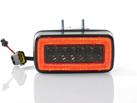 Forged LA VehiclePartsAndAccessories USA SMOKE LED Light Bar Rear Bumper Reverse + Fog Lamp For 02-18 W463 G Class