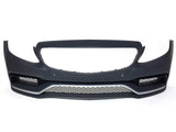 W205 C63 AMG Style Front Bumper with PDC for Mercedes C Class 15-18